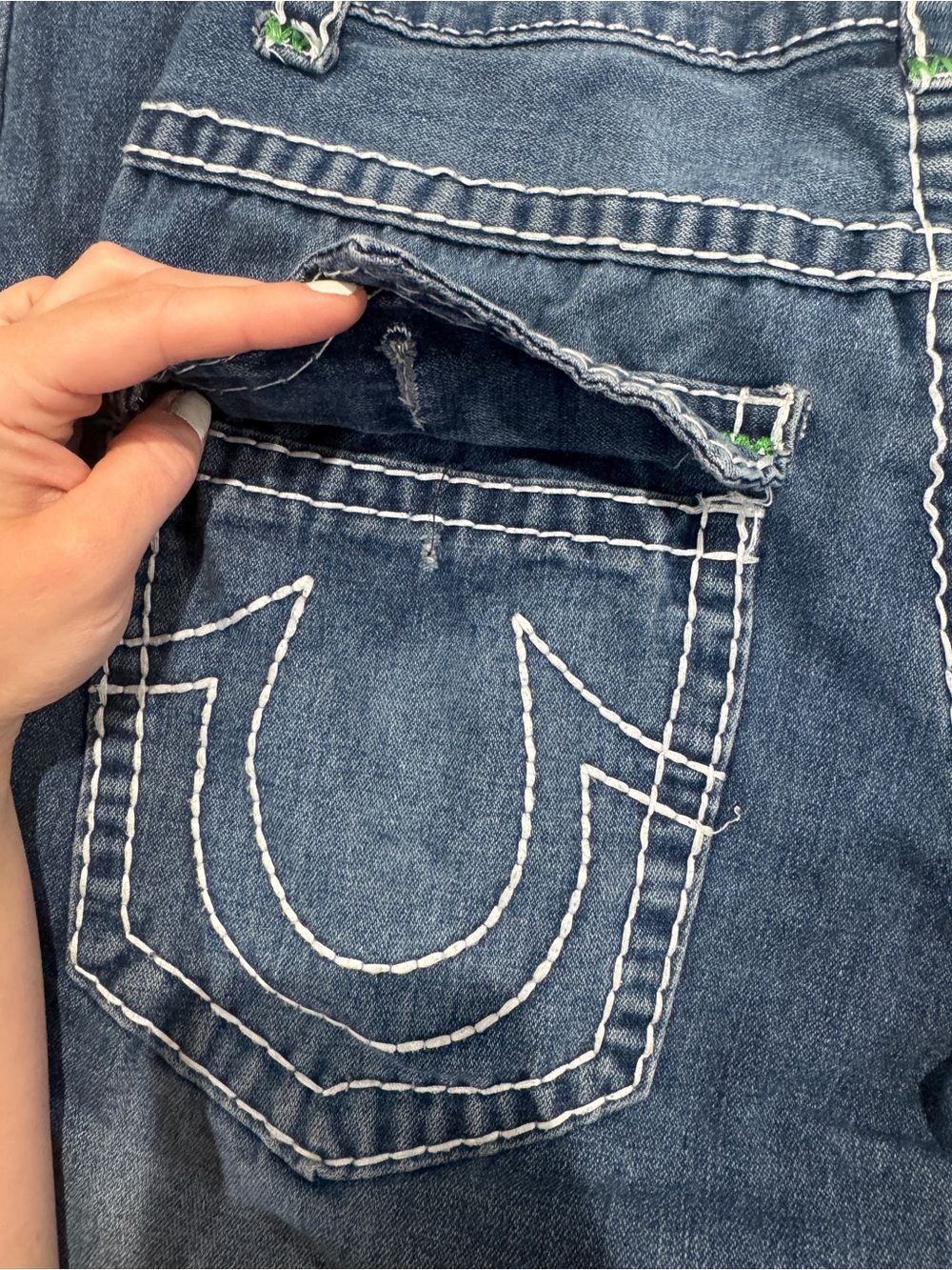 True Religion Men’s Ricky Super T Denim Jeans - Picture 6 of 6
